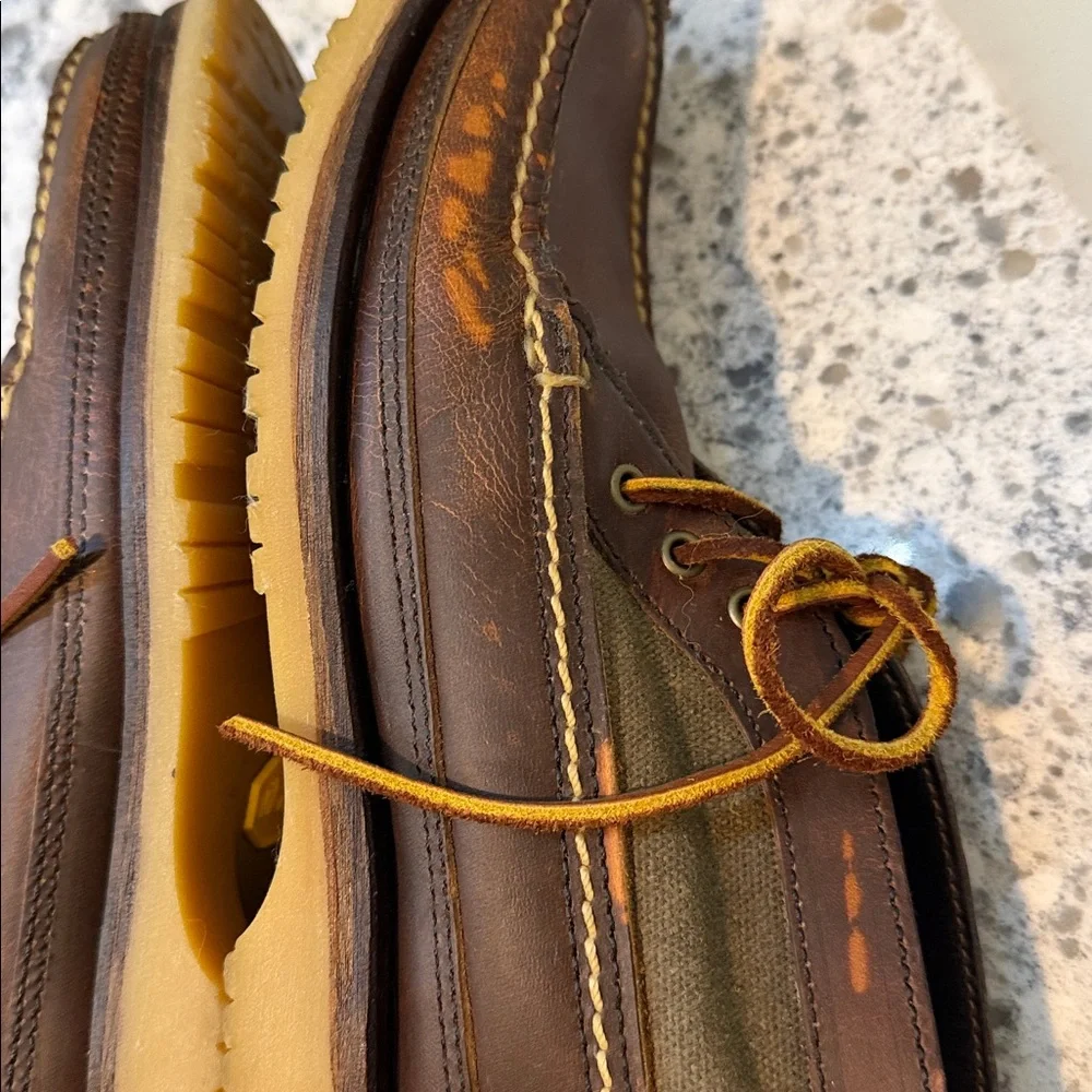 Red Wing Wabasha Chukka Boots Brown Men’s 6 Moc Toe Shoes 9185